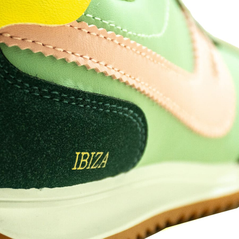 Championes Santa Barbara Flair de Mujer Verde
