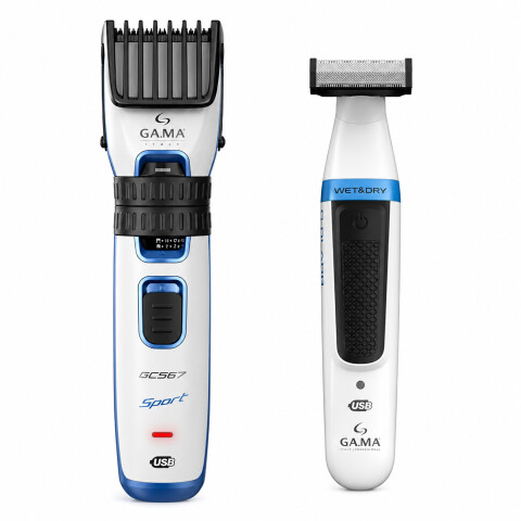 Combo Gama Trimmer Gblade + Clipper Gc567 Sport COMBO GAMA TRIMMER + CLIPPER GC567 SPORT