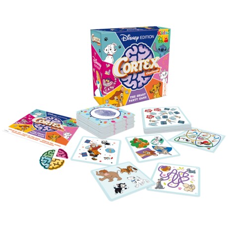 Juego de Mesa Asmodee Cortex Challenge Kids Disney +6 001