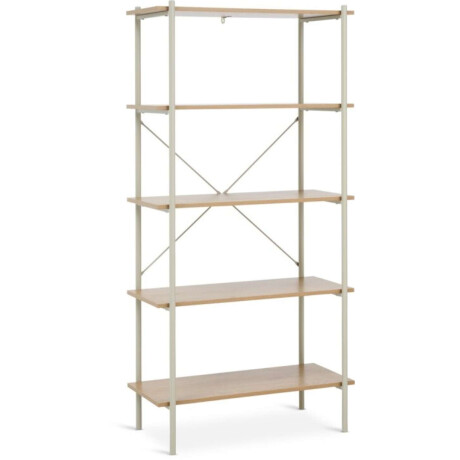 Estanteria Vandborg 5 Estantes Roble/Beige