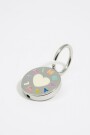 LLAVERO CANDADO LOGO CANDY Plata