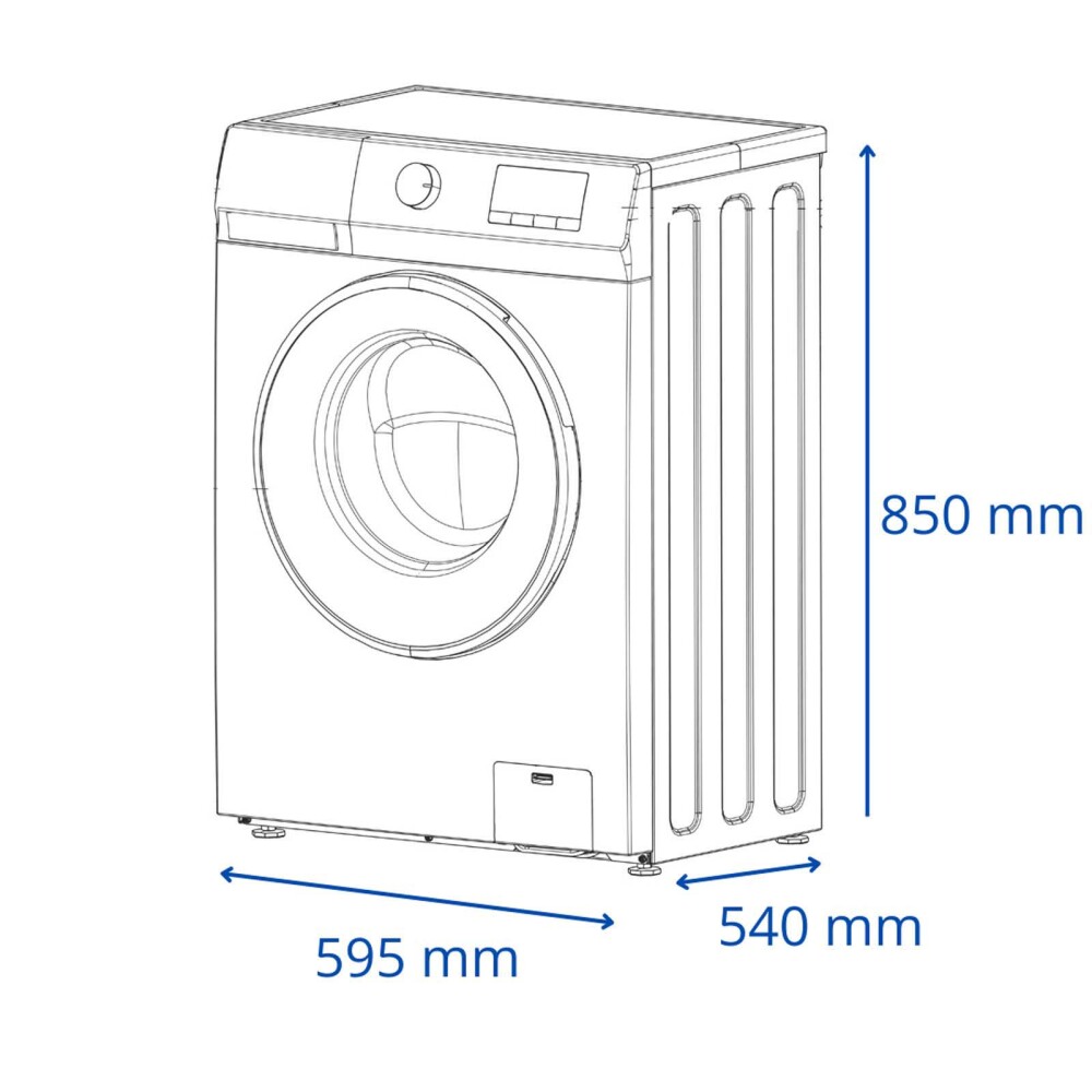 LAVARROPAS JAMES 8-KG BLANCO LR 8140 INV G3 BL