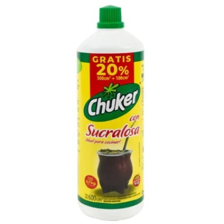 Chuker líquido con sucralosa 600 ml