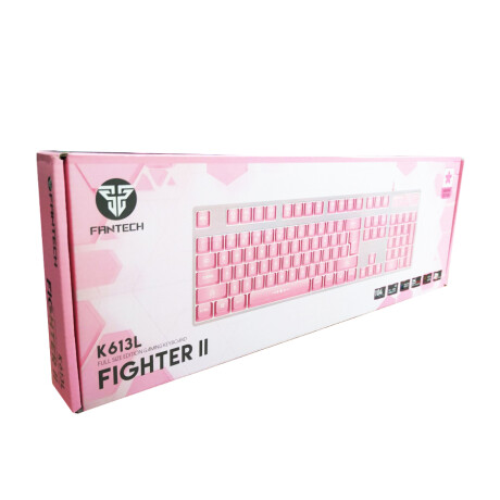 Teclado Gamer · Fantech K613L Figther II (Sakura Edition) Teclado Gamer · Fantech K613L Figther II (Sakura Edition)