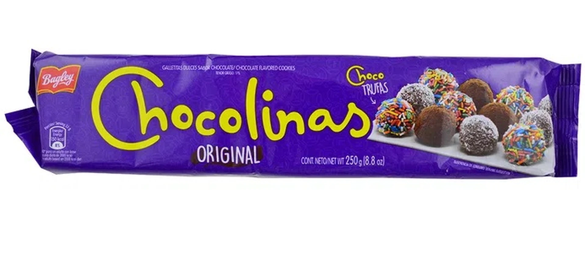 GALLETAS CHOCOLINAS BAGLEY 262G 