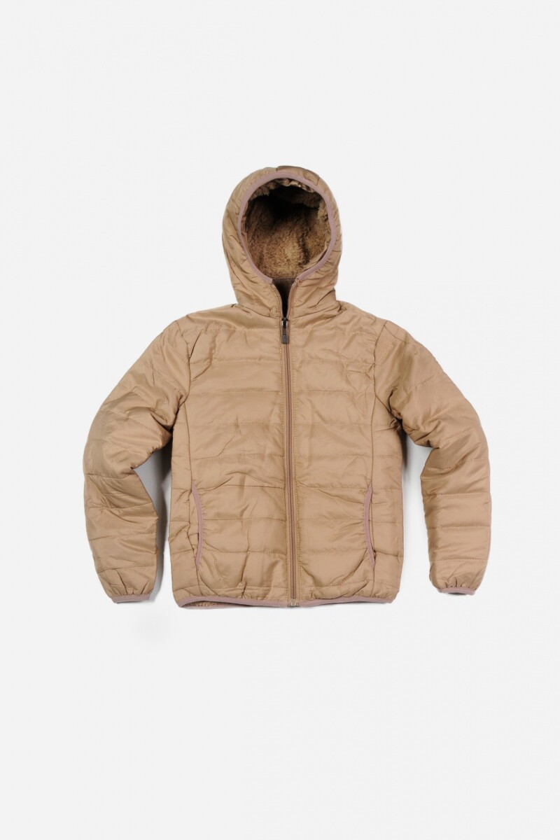 Campera matelaseada de niño KHAKI