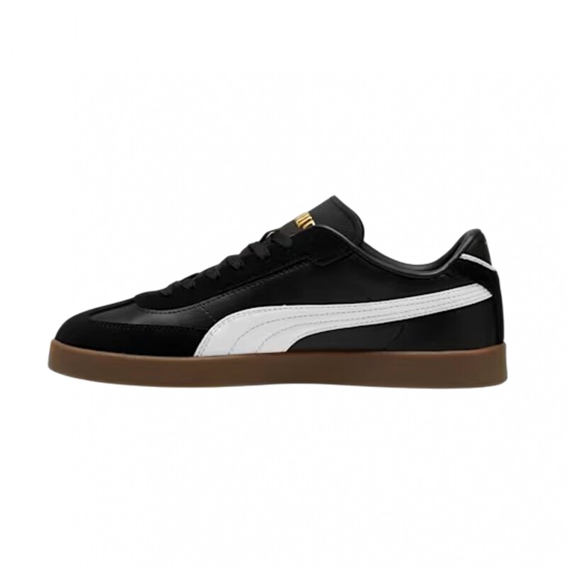 Championes Puma Club Li Era Black/White/Gum