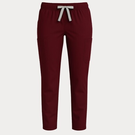 Pantalón Classic Dama ARGON Elastizado Bordó