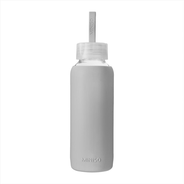 Botella vidrio 300 ml gris