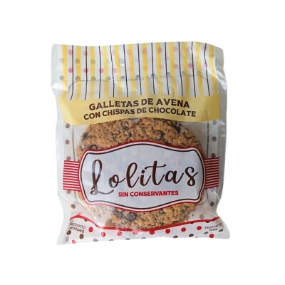 Galletas De Avena Y Chispas Lolitas Galletas Lolitas Avena Y Chips