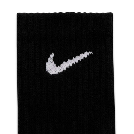 Medias Nike Everyday Ltwt Media larga 3-Pack de Hombre Negro