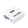 Adaptador Convertidor VGA a HDMI Treqa Adaptador Convertidor VGA a HDMI Treqa
