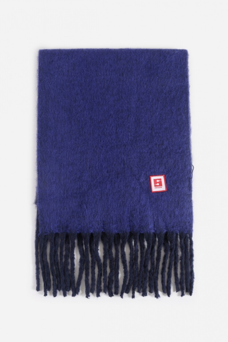 Bufanda bifaz azul