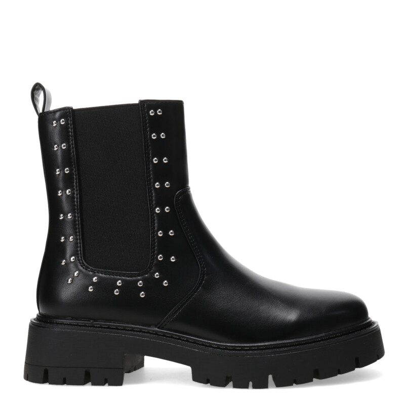 Bota de Mujer Miss Carol RHODE con elastico y tachas Negro