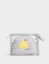 Porta Cosméticos Estampados Set De Porta Cosméticos Lemon - Combinacion Bicolor