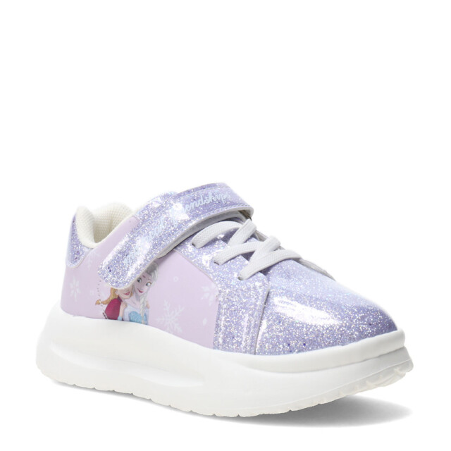 Championes de Niños Disney Frozen C/Velcro Lila