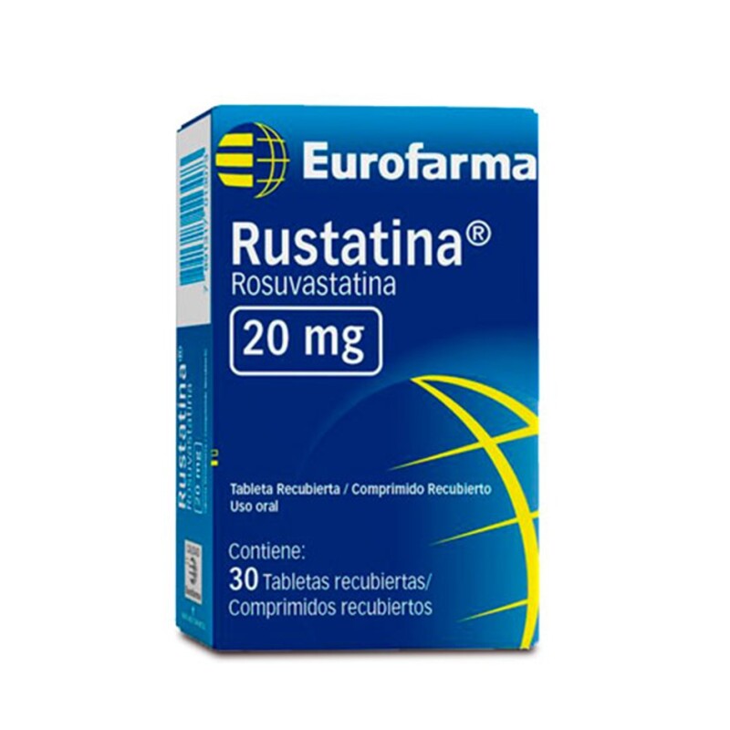 Rustatina 20 Mg 30 Comp. Rustatina 20 Mg 30 Comp.