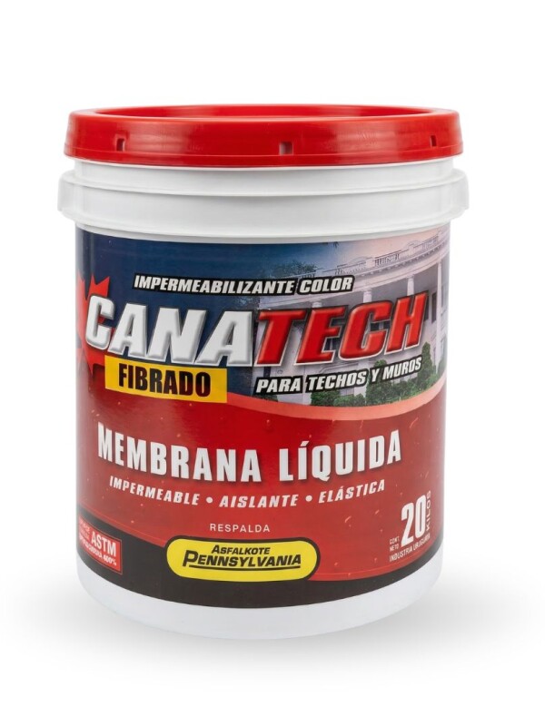 CANATECH FIBRADO TEJA 4 KG.-ASFALKOTE N/A