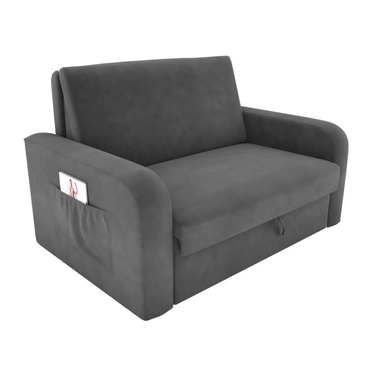 Sofá cama Daiane 2 cuerpos Tela Gris 