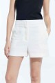 SHORT BOWIE Off White