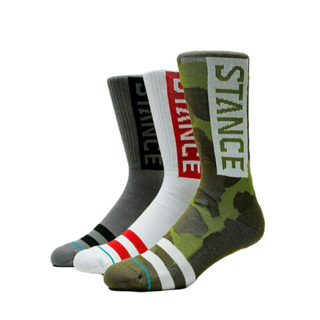 Medias Stance Medias Stance The Og 3 Pack Multicolor