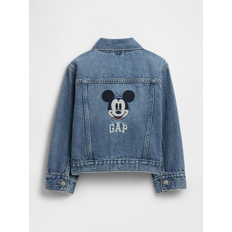 V-DIS EMB DNM JKT MEDIUM WASH