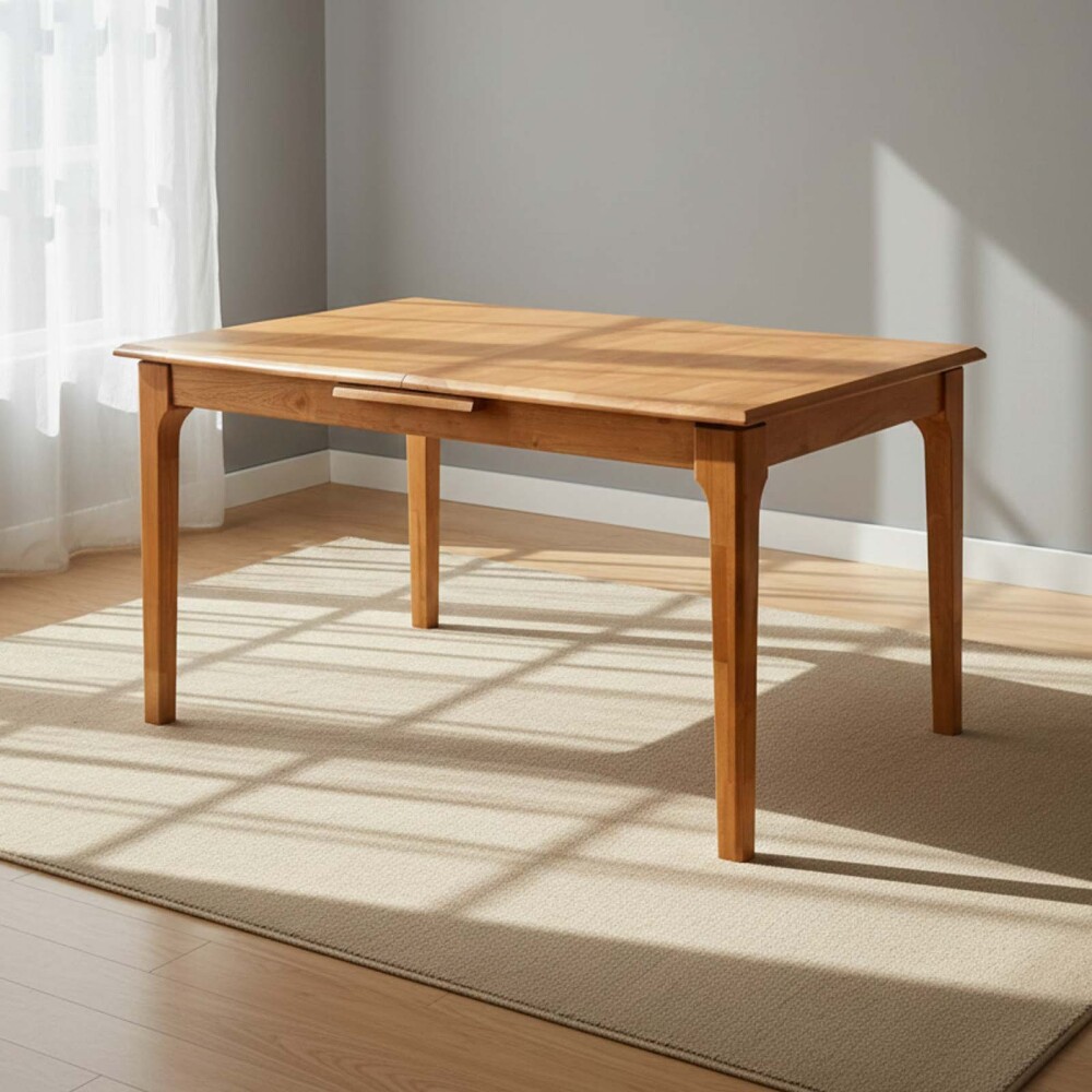 MESA EXTENSIBLE MADERA NATURAL-BEIGE INARI