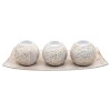 SET PORTA VELA C/BASE 4PZAS Unica