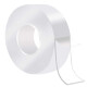 Cinta Adhesiva Doble Faz Transparente Blanco