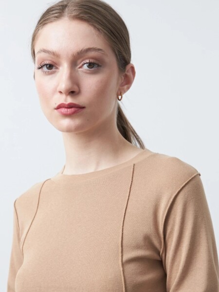 T-SHIRT D.CASSIN COLIMA BEIGE