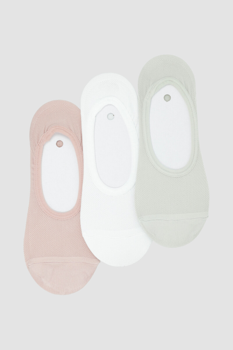 Pack x3 plantina microfibra lisa - Variante 40 