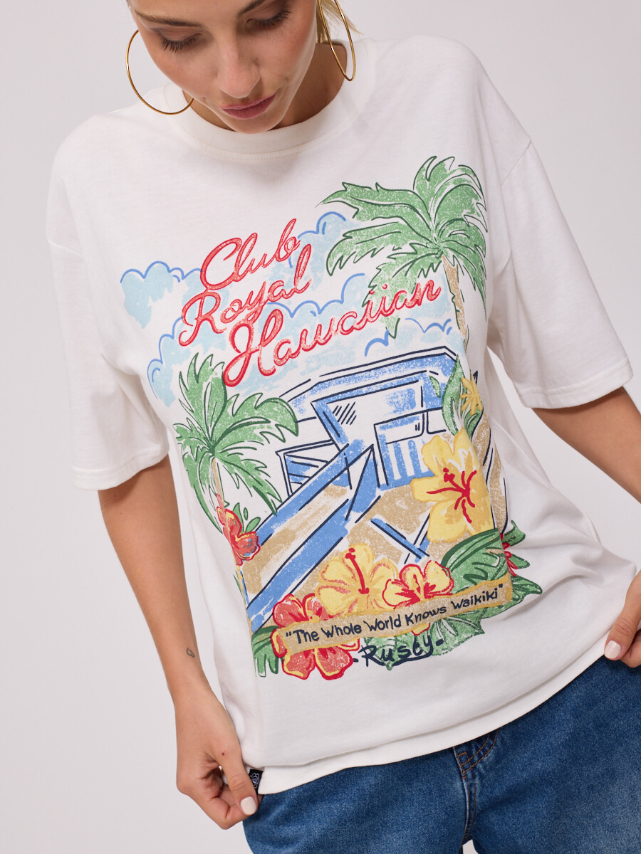 T-SHIRT JORAL RUSTY - Crudo 