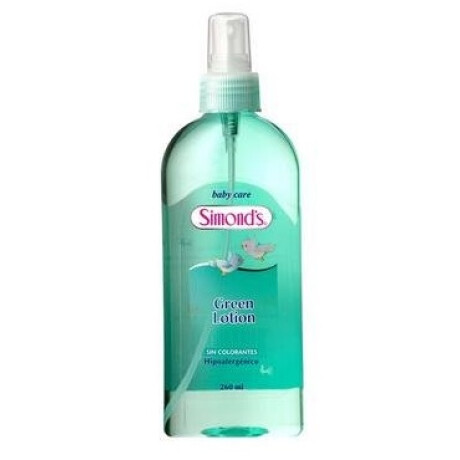 COLONIA SIMONDS GREEN LOTION 260 ML COLONIA SIMONDS GREEN LOTION 260 ML