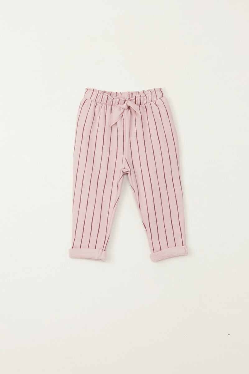Pantalón deportivo lazo - Lila 