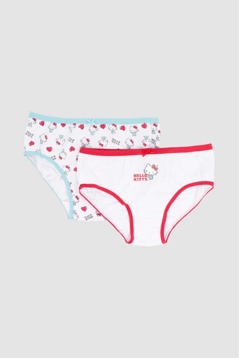 Hello kitty bomb.alg.lyc.est.pack 2 - Blanco 