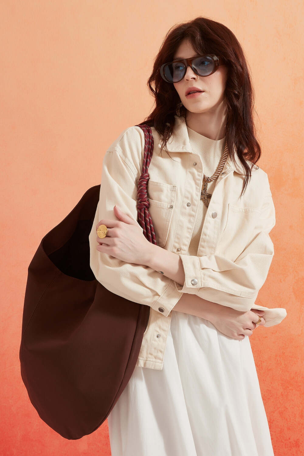 Cartera Lidia Marron