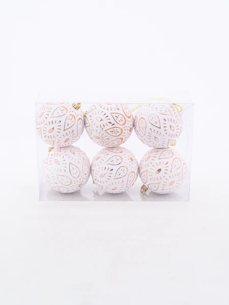 ESFERA DECO x 6 NATURAL