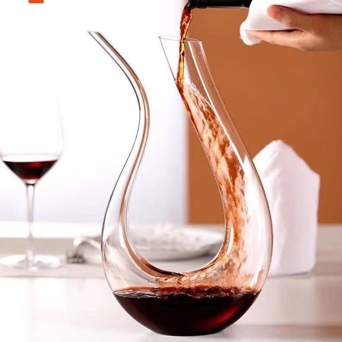 Decanter De Vino en Vidrio 1500 ML 