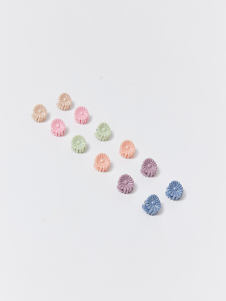 Set pinzas Flores