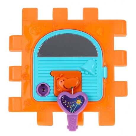 Casa Didáctica Musical Encastrable Juego Actividades Huanger Multicolor