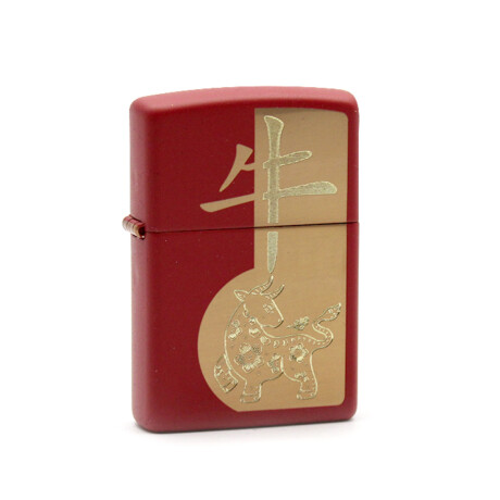 Encendedor ZIPPO 49233 C/Diseño Rojo 0