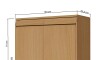 Bajo mesada 2 Puertas 2 cajones 120 - Simone Bajo mesada 2 Puertas 2 cajones 120 - Simone