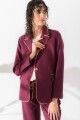 BLAZER CIPRA SHORT LINEN Uva