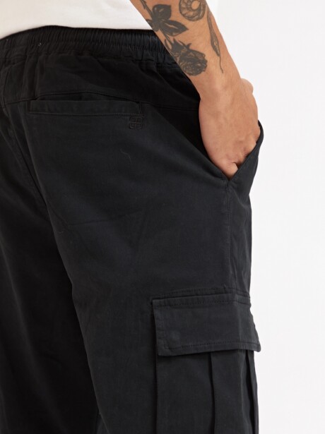 PANTALON CARGO SALTA NEGRO