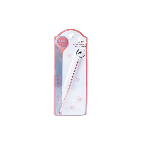 Aguja doble cabeza para acné/espinillas/puntos negros Aguja Doble Cabeza Para Acné/espinillas/puntos Negros