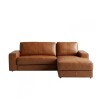 Sillón 3 cuerpos con Chaise - Como Camel Izquierdo