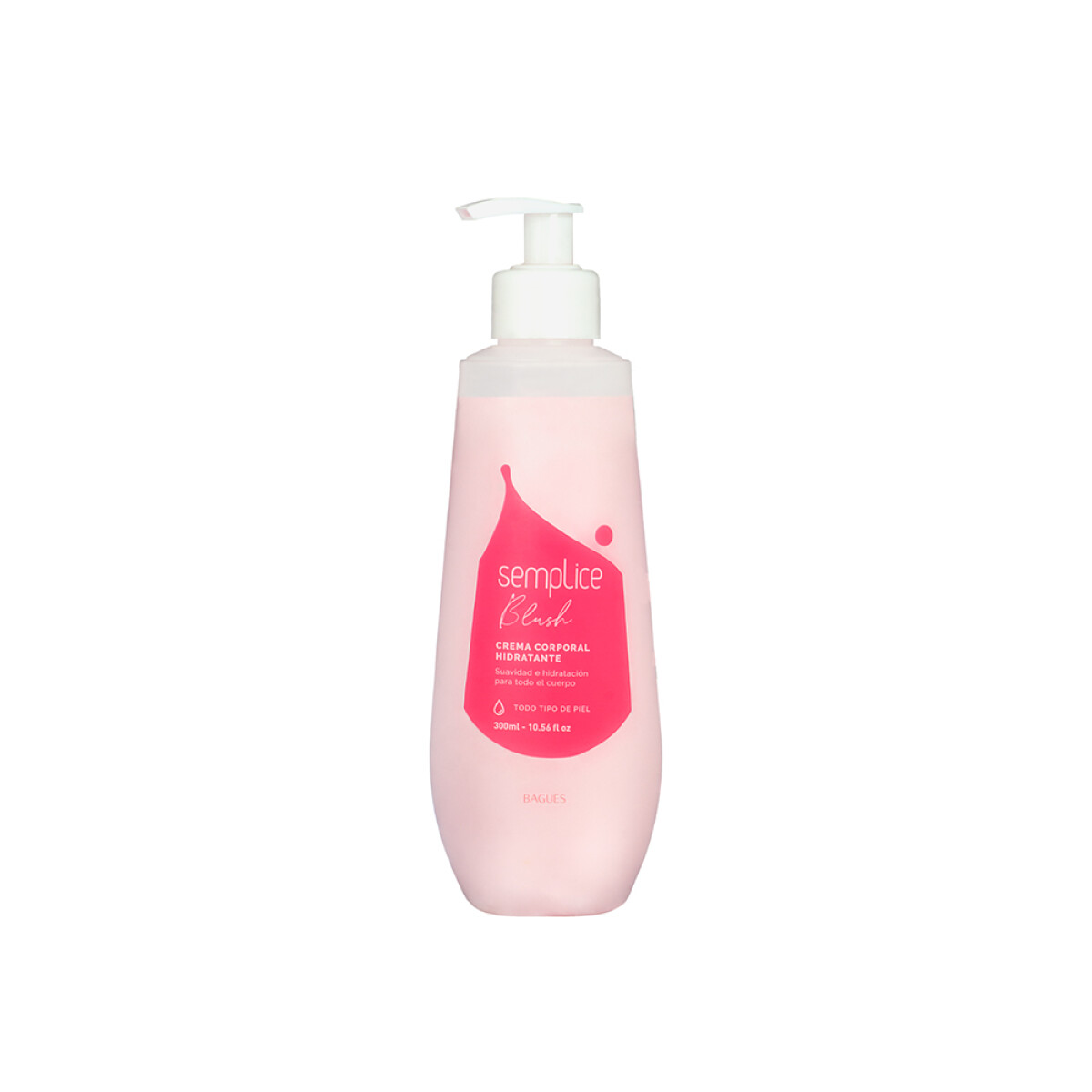 CREMA CORPORAL HIDRATANTE SEMPLICE BLUSH 300 ML 