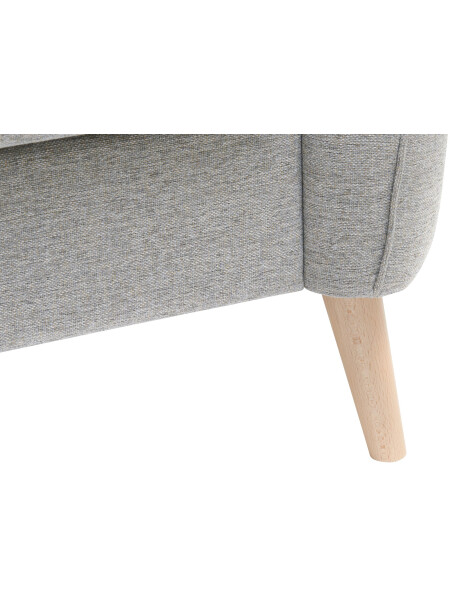 Sillón AAARHUS 1 cuerpo tela gris cl Sillón AAARHUS 1 cuerpo tela gris cl