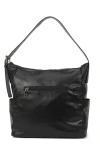 Bolso con bolsillo frontal y lateral Negro