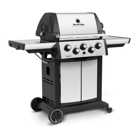 Barbacoa a Gas Broil King Signet 390 3 Quemadores con Spiedo y Hornalla Lateral Barbacoa a Gas Broil King Signet 390 3 Quemadores con Spiedo y Hornalla Lateral
